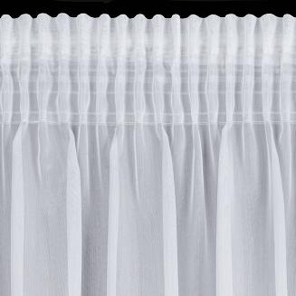 Firana gotowa na taśmie MIREA 140x270 Eurofirany biały