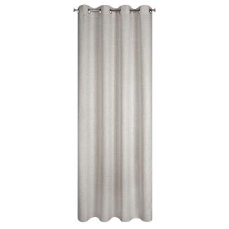 Zasłona gotowa na przelotkach LINDA 140x250 Eurofirany beżowy