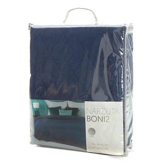 Narzuta dekoracyjna BONI 200x220 granatowy