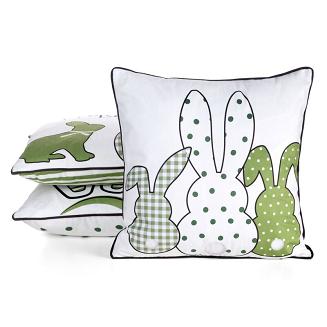 Poszewka dekoracyjna WIOSNA 45x45 Eurofirany biały