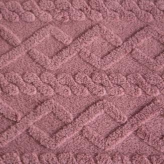 Koc narzuta WARKOCZ 200x220 Design91 pudrowy róż