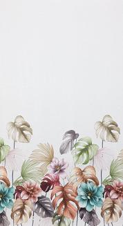 Zasłona gotowa na przelotkach NIKOLA 140x250 Eurofirany biały