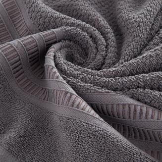 Ręcznik bawełniany ROSITA 30x50 Eurofirany grafitowy