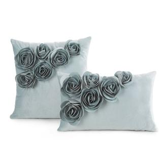 Poszewka dekoracyjna FLORES 30x50 Eurofirany miętowy