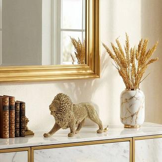 Figurka dekoracyjna ELDO Eurofirany szampański