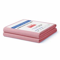 Prześcieradło bawełniane bez gumki 200x220 noris łososiowe