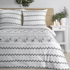 Komplet pościeli świąteczny POS 220x200 Eurofirany biały