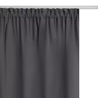 grafitowa zasłona zaciemniająca na taśmie blackout 140x270 hold