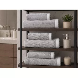 Ręcznik OSLO-2 50x100 Zwoltex GOTS jasnoszary ecru