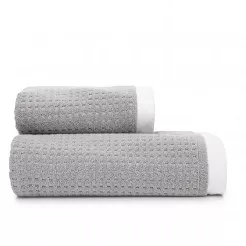 Ręcznik OSLO-2 50x100 Zwoltex GOTS jasnoszary ecru