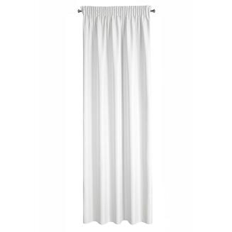 Zasłona gotowa na taśmie RITA 140x270 Eurofirany biały