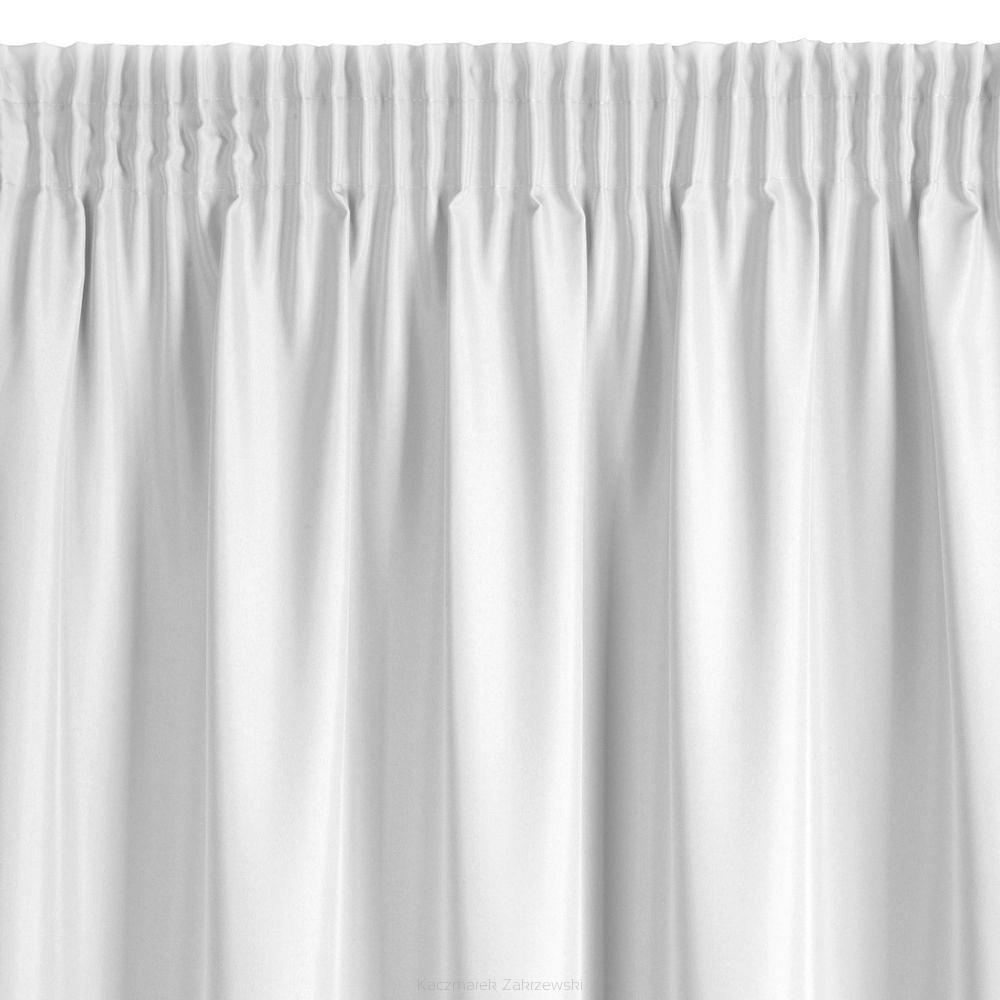 Zasłona gotowa na taśmie RITA 140x270 Eurofirany biały