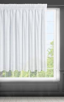 Firana gotowa na taśmie LANA 350x150 Eurofirany biały
