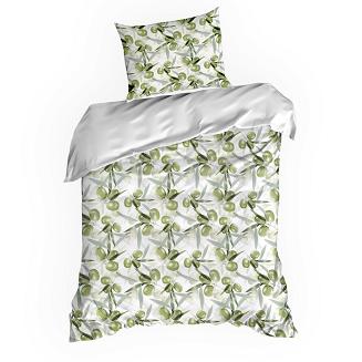Pościel satynowa SPRING 160x200 Eurofirany biały