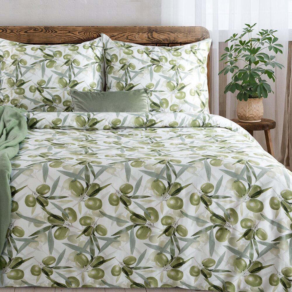 Pościel satynowa SPRING 160x200 Eurofirany biały