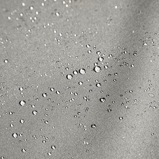 Zasłona gotowa na szelkach wodoodporna GARDEN 155x200 ogrodowa szara