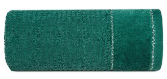Ręcznik bawełniany GLORY2 50x90 Eurofirany butelkowy zielony