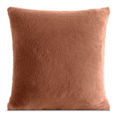 Poszewka dekoracyjna NINA 45x45 Eurofirany mocha futrzana i puszysta