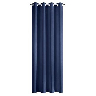 Zasłona gotowa na przelotkach RITA 140x250 Eurofirany granatowy