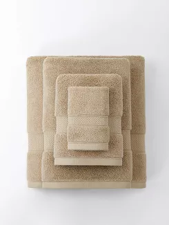Ręcznik bawełniany Leo 30x30 mocca