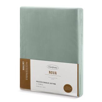 Prześcieradło satynowe z gumką NOVA3 180x200 Eurofirany