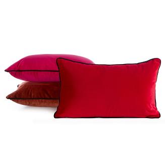 Poszewka dekoracyjna GAJA 30x50 Eurofirany czerwony