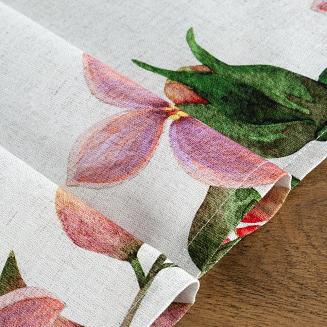 Obrus dekoracyjny NATU 140x220 Eurofirany naturalny