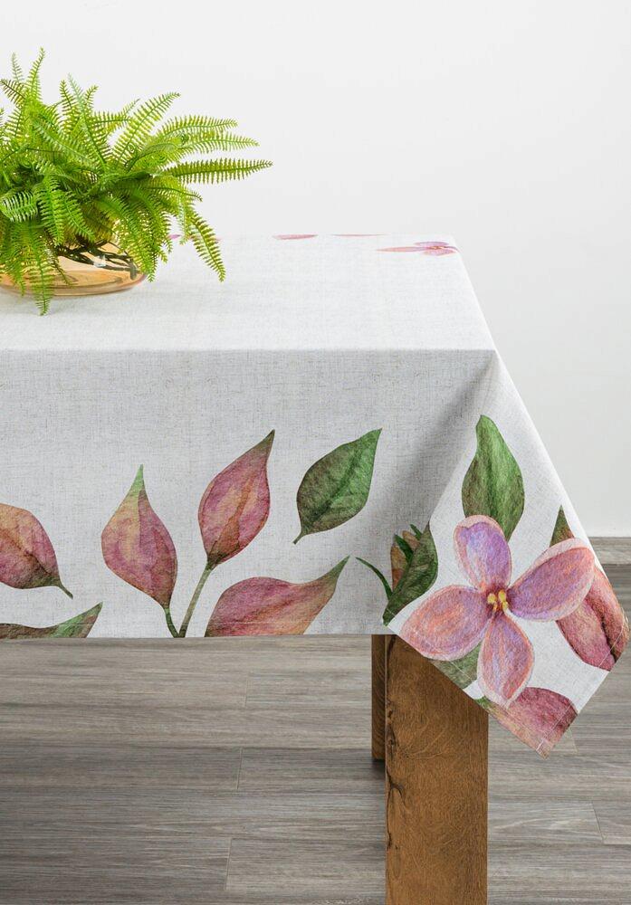 Obrus dekoracyjny NATU 140x220 Eurofirany naturalny