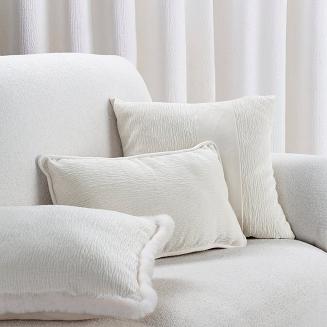 Poszewka dekoracyjna BLANCA 45x45 Eurofirany kremowy