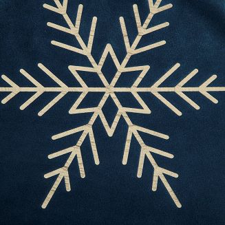 Obrus świąteczny 40x140 Eurofirany granatowy