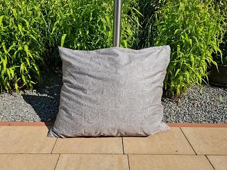 Pościel satynowa 160x200 beżowa czarna ornamenty paisley