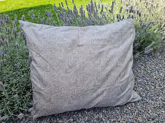 Pościel satynowa 160x200 beżowa czarna ornamenty paisley