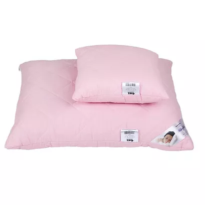 Poduszka antyalergiczna soft 40x40 AMZ mikrofibra róż