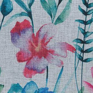 Zasłona gotowa na przelotkach LILIAN 140x250 Eurofirany biały