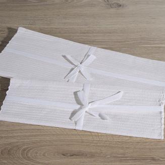 Obrus dekoracyjny MADLEN 40x140 Eurofirany biały