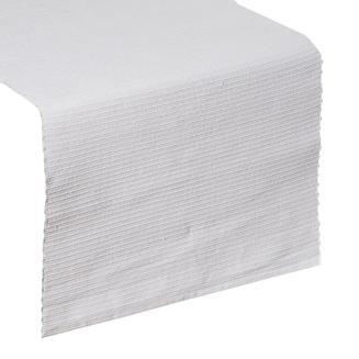Obrus dekoracyjny MADLEN 40x140 Eurofirany biały