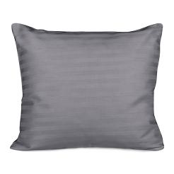 Poszewka satyna bawełniana adamaszek 70x80 antracytowa