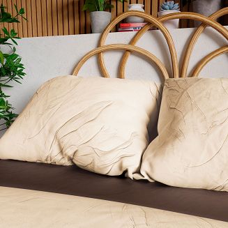 GRAVIRA Komplet pościeli z bawełny satynowej 160x200cm 100104/SAT/000/160200/1