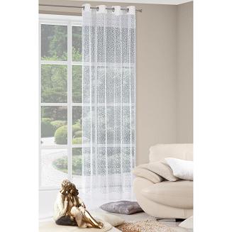 Firana gotowa na przelotkach JOWITA 140x250 Eurofirany biały