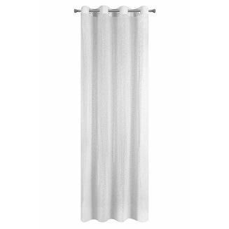 Firana gotowa na przelotkach JOWITA 140x250 Eurofirany biały