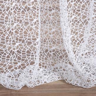 Firana gotowa na przelotkach JOWITA 140x250 Eurofirany biały