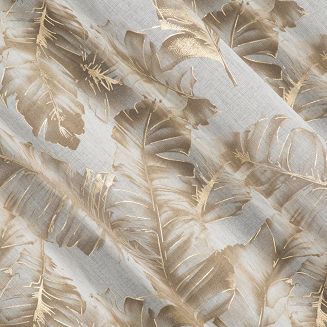 Zasłona gotowa na przelotkach LAYLA 140x250 Eurofirany beżowy