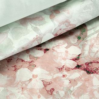 Pościel bawełniana SONIA 200x220 Eurofirany miętowy/pudrowy