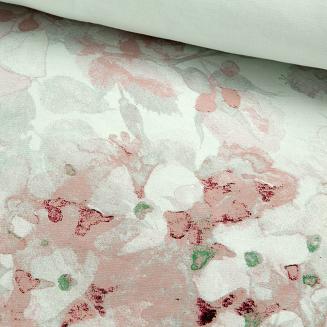 Pościel bawełniana SONIA 200x220 Eurofirany miętowy/pudrowy