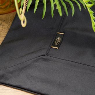 Obrus dekoracyjny VELVET 85x85 Eurofirany czarny