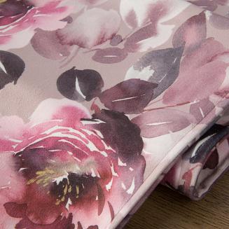 Obrus dekoracyjny VELVET 35x180 Eurofirany pudrowy