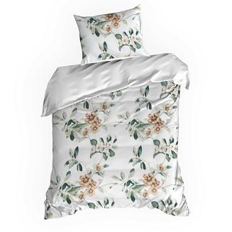 Pościel bawełniana NIKOLA 160x200 Eurofirany biały