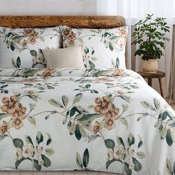 Pościel bawełniana NIKOLA 160x200 Eurofirany biały