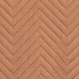 Narzuta dekoracyjna LEN 200x220 ceglasty