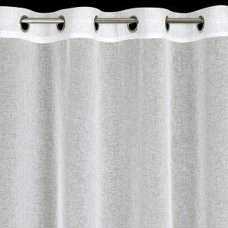 Firana gotowa na przelotkach MARGARET6 140x250 Eurofirany kremowy